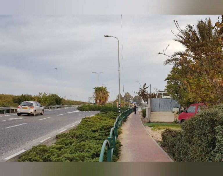 בעקבות דיווח על אדם חשוד: כוחות משטרה הוקפצו למחלף אור עקיבא