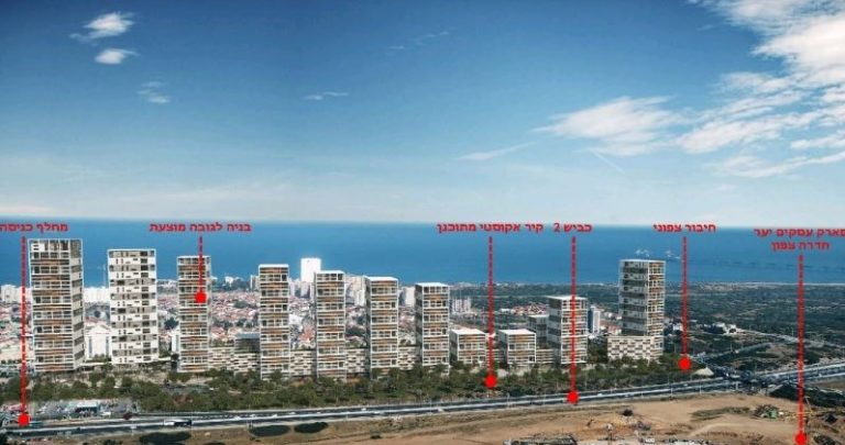 עם 1,780 דירות: הותמ"ל אישר את תוכנית פינוי-בינוי 'אזורים' בגבעת אולגה