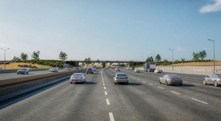 שדרוג כביש 2 ליד אולגה: מיצג ויזואלי בגובה 15 מטרים יוקם, הכפלת נתיבי הנסיעה
