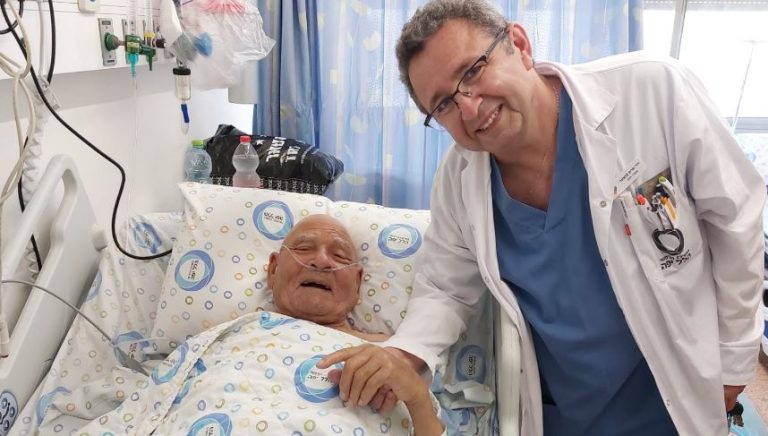 "הלל יפה": הניתוח המדהים שבוצע במטופל בן 107