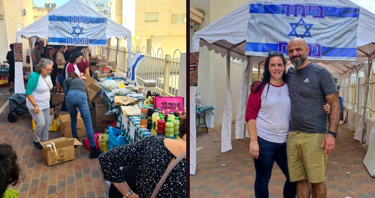 "כולנו עם אחד": הפעילות המרגשת של חמ"ל המלחמה בלב חדרה