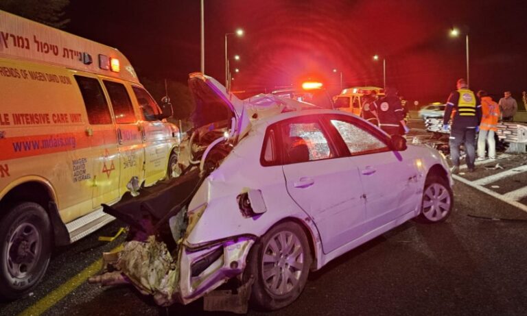 2 תאונות קשות בכרכור ובעירון: בן 38 במצב קשה, בת 25 בינוני