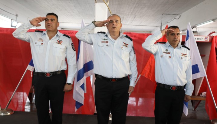 זה המפקד החדש של תחנה אזורית כבאות חדרה