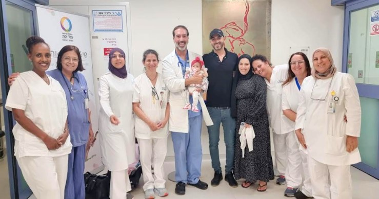"שברה את השיא": הפגה ששהתה 5 וחצי חודשים בפגייה של 'הלל יפה' חדרה