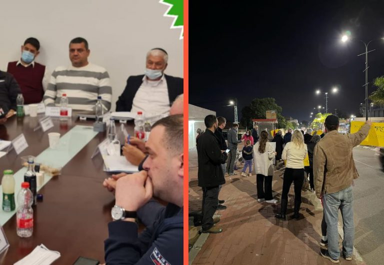 אור עקיבא: תקציב העירייה 2022 אושר לקול מחריש אוזניים של מפגינים [וידאו]