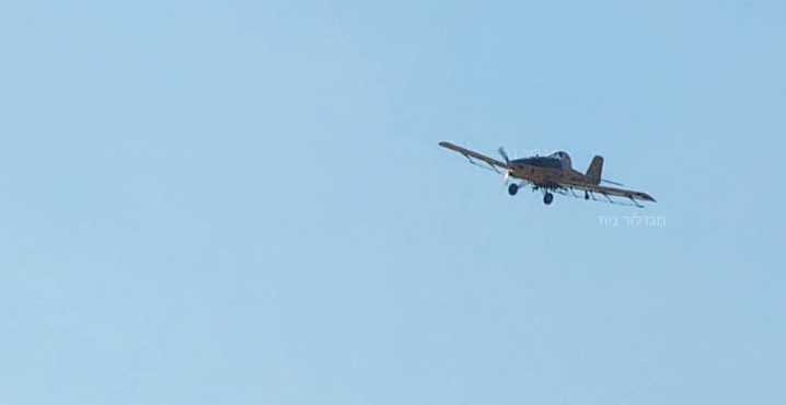 מטוס גרם לבהלה הבוקר בקרב חלק מתושבי בנימינה ואור עקיבא