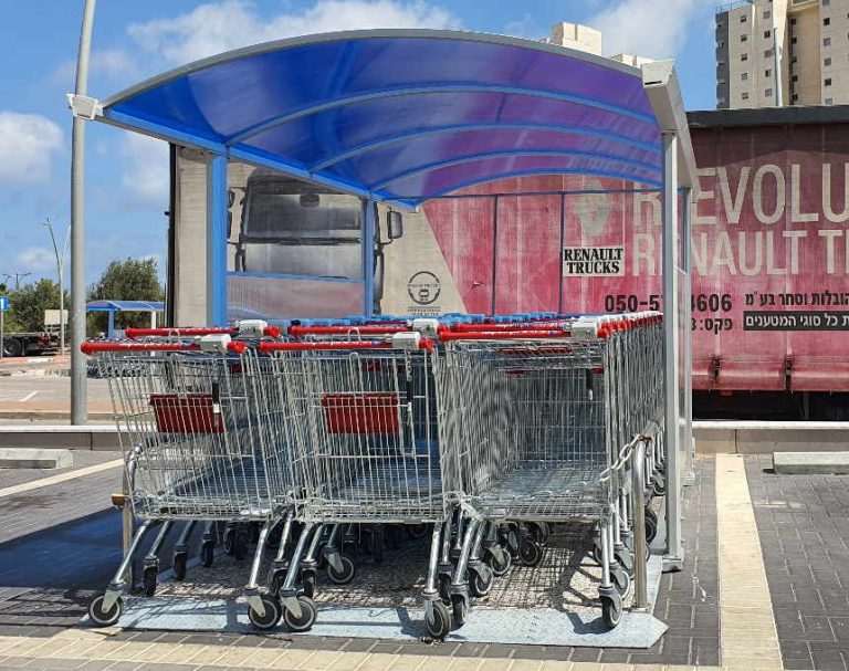 תופעת גניבת העגלות באור עקיבא: סניף רמי לוי בהודעה חריגה לתושבים