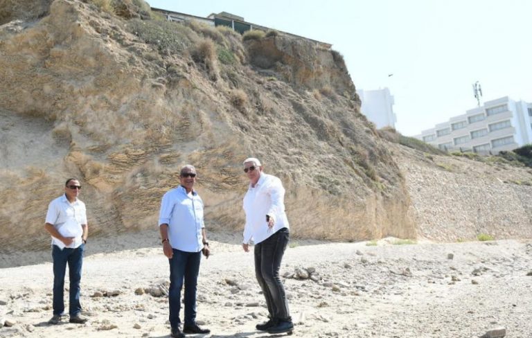 'בית חנקין': עיריית חדרה מקדמת עבודות לחיזוק וייצוב המצוק