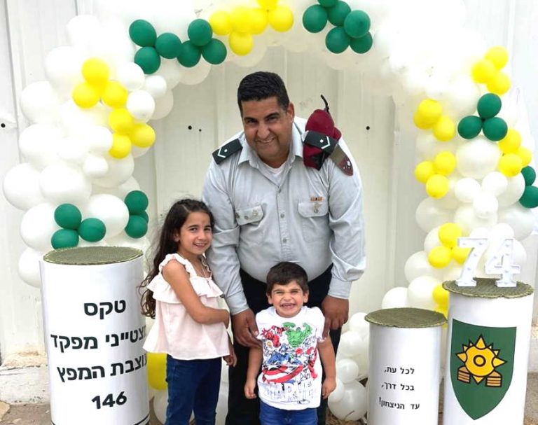 הנגד הוותיק ביותר בחטיבת המילואים 226 זכה בהצטיינות: רס"ם ערן אליהו מזכרון יעקב