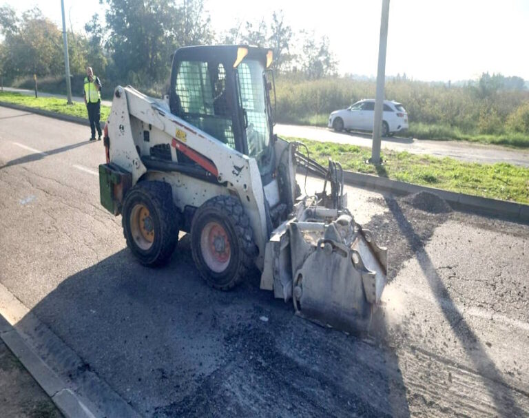 עבודות שדרוג בוצעו בכביש בין צומת ברניצקי לאזור התעשייה באור עקיבא | צפו בתמונות
