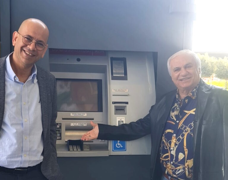הכספומט שחיכו לו באור עקיבא – הגיע; "יקל על קשישים ונכים"