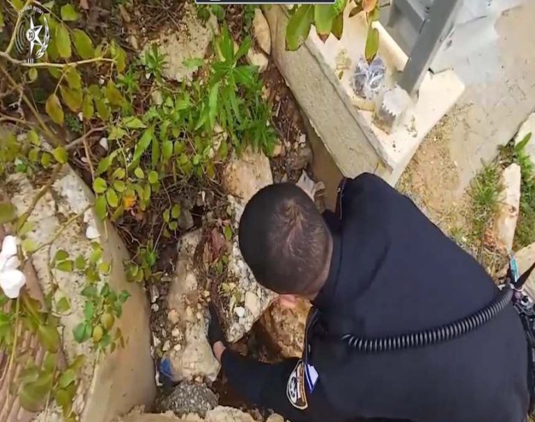 גם המשטרה שפשפה עיניים: סליק תחמושת אותר בגן משחקים בחריש