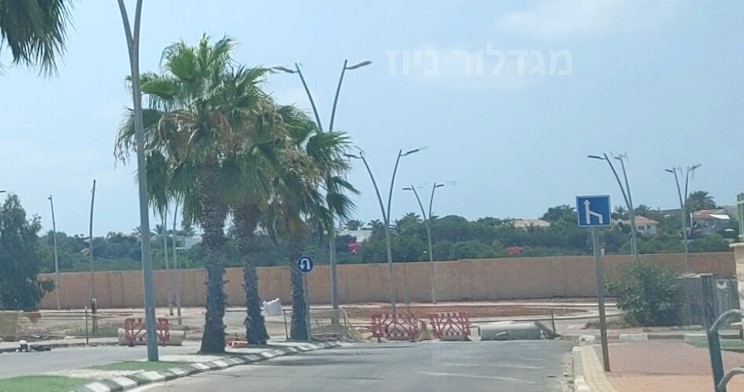 עיריית אור עקיבא כיסתה וצבעה כתובות גרפיטי נגד ראש הממשלה נתניהו