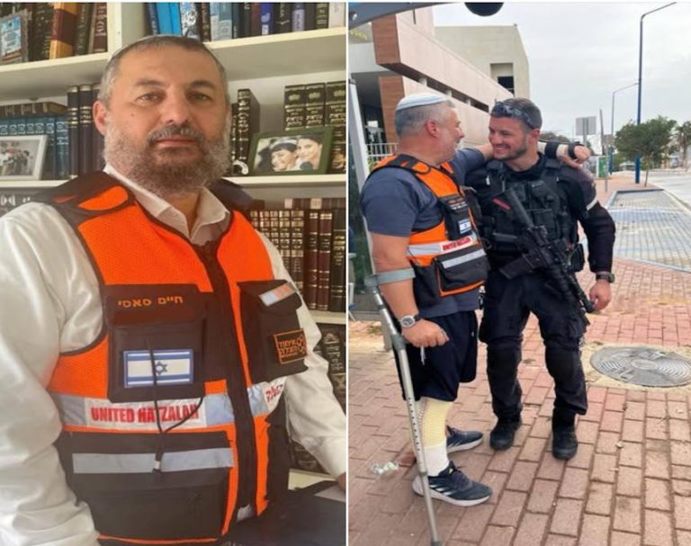 כבוד לאור עקיבא: הרב חיים סאסי, בן העיר לשעבר, יזכה באות הגבורה האזרחית מנשיא המדינה