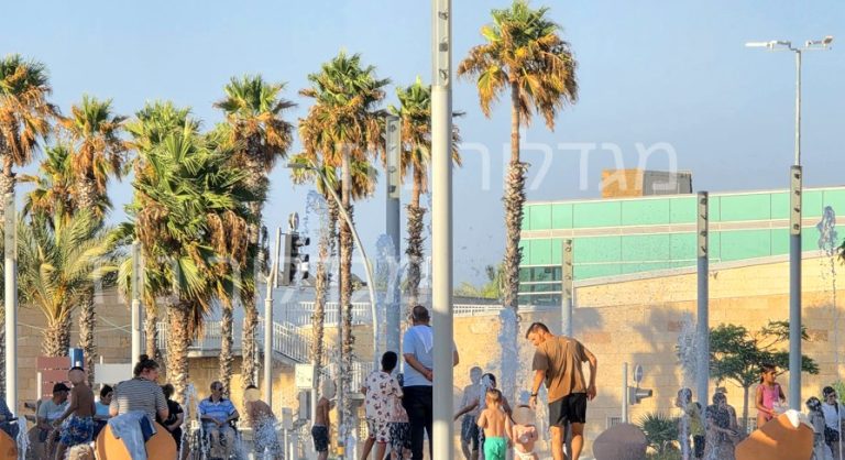 המזרקות באור עקיבא חוזרות: יפעלו 4 ימים בשבוע במהלך חודשי הקיץ