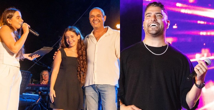 חדרה: אלפים חגגו עם משה פרץ בגן קפלן; טליה זר אביב זכתה בתחרות "קול העתיד" 2025